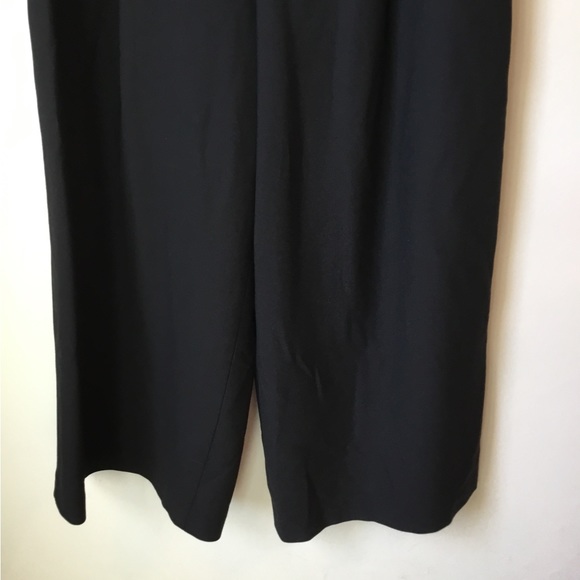 Club Monaco High Rise Wool Blend Wide leg Cropped Pant - Picture 4 of 9